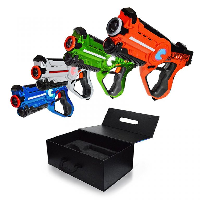 dynasty toys laser tag set and carrying case