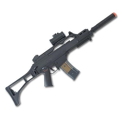 M82 Electric Airsoft Sig 552 Rifle Aeg Review Youtube